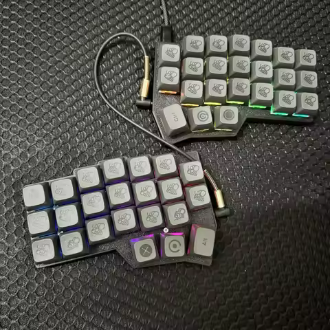 Corne Crkbd V4.1 Split Keyboard Kit Custom Hot Swap Wired Single-mode VIA Keyboard Kit Ergonomics Pr