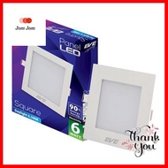 โคมดาวน์ไลท์หน้าเหลี่ยม 3.5 นิ้ว LED 6W Daylight EVE LIGHTING รุ่น SQ Panel Light 6W DL สีขาว **ราคาดีที่สุด**