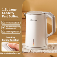 1.5-litre electric kettle stainless steel Cerek Elektrik 1500W electric kettle stainless steel Mini 