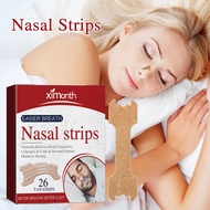 Ximonth Nasal Strip Anti Snoring Patch Ease Nasal Stick for Mouth Breathing Relief and Deep Sleep