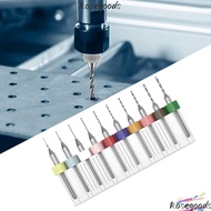 ROSEGOODS PCB Drill Bits Punch Tool PCB Twist Drill Wood CNC Drill Carbide CNC Milling Cutter
