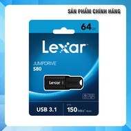 Usb Lexar JumpDrive 32GB | 64gb V100 USB 3.0, S80 USB 3.1, read speed up to 100Mb/s | 150m, Write 25