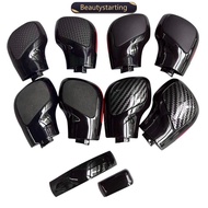 BEAUTYSTARTING Car Gear Shift Knob Lever Shifter Hand Ball Chrome Matt Carbon Fiber For VW Golf 6 7 