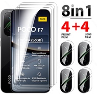 8in1 Glass For Xiaomi POCO F7 5G Tempered Glass Xiaomi Poco F7  F 7 5G Global 2025 6.83inch Screen P