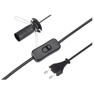 AC CORD SWITCH C/W E14 HOLDER CABLE WIRE FOR LAMP BULB LED E14