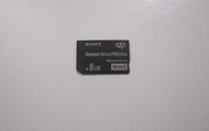 原廠 SONY PSP 記憶卡 MS Pro Duo 8G 4G日本製