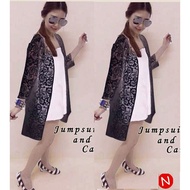 B0101 06 55313-cardi monalisa brukat+jumspuit ODEL cardi jumbo outwear cardigan sleeve clothing reta