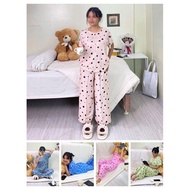 JRJ Pajamas one set Pajamas long pants rayon