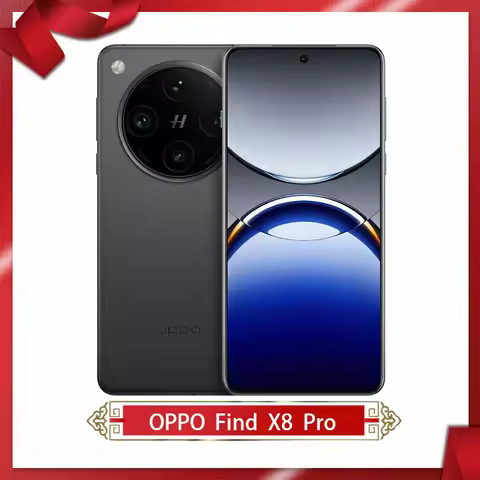 New OPPO Find X8 Pro 5G Cell Phone 6.78inch AMOLED MTK Deminsity9400 50MP 80W SuperVOOC 5910Mah NFC 