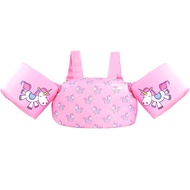 สระว่ายน้ำเด็กลอยว่ายน้ำเสื้อชูชีพสำหรับ2-6เด็กวัยหัดเดินแขน Floaties ว่ายน้ำช่วยปีกที่สัมผัสน้ำและส