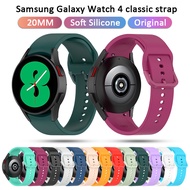 20mm Original Band For Samsung Galaxy Watch 6 classic 5 Pro 45mm 40 44mm Strap For Gear S2 Classic/galaxy watch4 classic 42MM/46mm Correa
