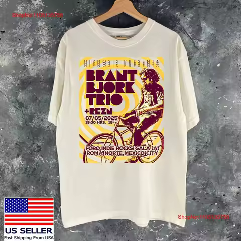 BRANT BJORK TRIO Live At Foro Indie Rocks T Shirt Full Size S 5XL vintage Washed graphic Comfortable
