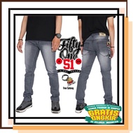 Latest Korean Kpop Model / END OF YEAR TOP AND BOTTOM / Fifty One Long jeans