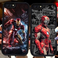 Black Casing for OPPO A1K A5 Realme C2S AX5 A12E A3S C2 H46 Iron Man