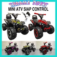 ATV BUDAK SIAP CONTROL MOTOR BUDAK KID RIDE ON MINI ATV MOTOR ELEKTRIK BUDAK 儿童越野摩托车 ATV CAS