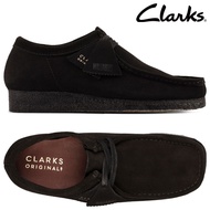 Clarks Originals Wallabee Black Suede Men's Shoes