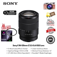 (Sony Malaysia) Sony E 18-135mm f/3.5-5.6 OSS Lens ( 1 Year Warranty )