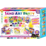 Sand Art Party Pack Deluxe Box Door-gift Birthday Present 20in1 Set - Creative Crafty Fun