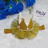 Crown Baby Headband | Crown Baby Headband | Baby Crown Headband Fefei Craft