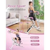 NEW.Pink Squat Machine for Home,Rodeo Core Exercise Machine,Ride & Rowing Machine for Botty Glutes B