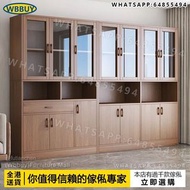 (Wbbuy)玻璃書櫃 展示櫃 儲物櫃 展示櫃 收納櫃 雜物櫃 書架 Bookcase 包送貨