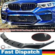 MagicKit For 2018-22 BMW 5 Series F90 M5 Front Bumper Chin Lip Splitter Carbon Fiber Look