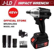 [BISA COD] PEMBUKA BAUT MOBIL DEWALT JUMBO DK2348 - JLD MESIN BOR IMPACT WRENCH CORDLESS 48V 2 BATTE