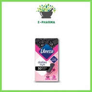 LIBRESSE Slim Pantyliner Black 30s