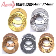 Amalfi Amalfi Grinder Cutter Disc A80/A85/A85Plus Coffee Grinder Cutter Disc Grinding Disc Titanium 