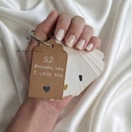DIY 52 Reasons Why I Love You | Anniversary Gifts Valentine's Anniversary Gifts