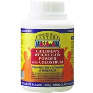 21ST CENTURY CHILDREN'S WEIGHT GAIN POWDER CHOCOLATE 250G (EXP:12/2026)