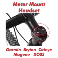IKIA Meter Mount bracket Bryton Garmin Cateye Headset Black Colour Meter Holder Meter Mount