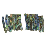 KAISH Guitar Rosette Paua Abalone Shell Curved Strips Guitar Sound Hole Inlay 2mm 3mm 4mm width