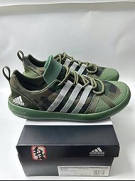 Adidas TERREX CC Boat涉水鞋 軍綠色迷彩配色 男女同款