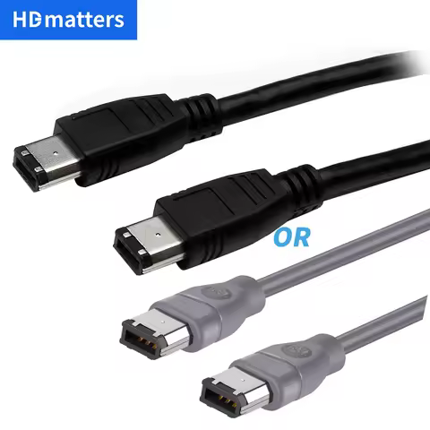 Fiwire 400 Cable 6-Pin to 6-PIN Firewire 400 6 Pin Cable IEEE-1394a 6-PIN Cable