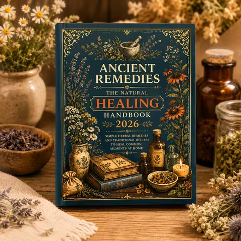Ancient Remedies Healing Handbook 2026 Herbal Medicine Guide Natural Home Remedies for Wellness and 