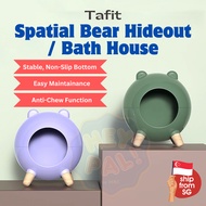 Tafit Spatial Bear Hamster &amp; Small Animals Hideout / Bath House