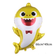 1pcs Shark Baby Family Theme Shark Birthday Party Decoration Disposable Tableware Balloon Baby Shower Girl Gift Decoration Balloon Shark Balloon