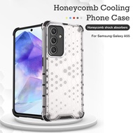 For Samsung Galaxy A55 5G Honeycomb Anti drop Phone Case Samsung A05s A05 A25 A35 A55 A15 4G 5G Four Corner Anti drop Phone Case