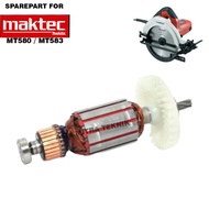 BULL Armature MT580 MT583 Mesin Circular Saw Maktek (Angker Serkel Maktec 7") MT 580 MT 583 Sparepar