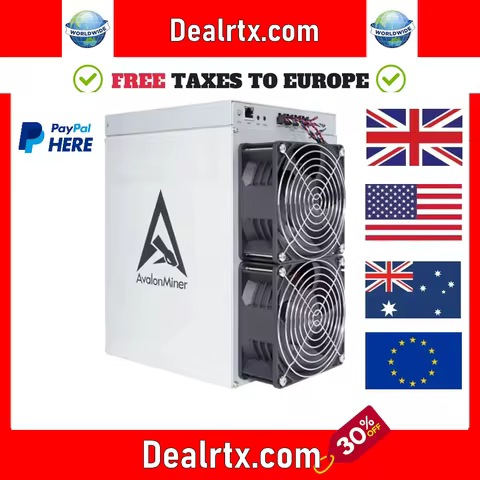 Canaan Avalon A1566 185T 3420W Bitcoin Mining Machine BTC Miner