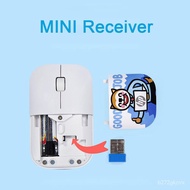 aYH0 HP Z3700 Silent Cartoon Wireless Mouse Laptop Office PC Kawaii Lovely Mouse Cute Mice HP Intern