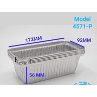 Aluminium Tray With Lid (4571-P) 5pcs/set