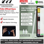 WiWU Pencil E A02 Palm Rejection Stylus Pencil with Magnetic Attached Replaceable Nibs for iPad