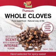 CLOVES WHOLE Herbs, Premium Herbs And Spices Dried Cloves Whole 30G, 50G, 100G