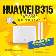 Modem Original Huawei B315s 4G LTE SIM Card Wifi Modem Router Hotspot Wifi anywhere you