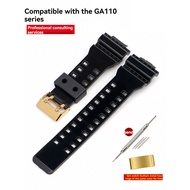 Silicone Strap Replacement g-shock Casio Strap GA-110/100 Watch Strap Accessories Waterproof Sweatpr