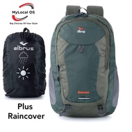 Multifunctional 25L Backpack + Rain Cover – School & Travel Bag - 25L Outdoor Backpack + Bonus Rain 