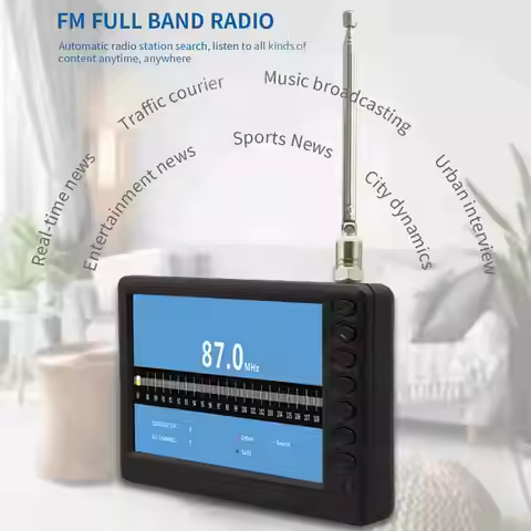 LEADSTAR D5 ATSC Digital TV Player 5-inch Screen Portable Pocket TV Car Television Multimedia Player