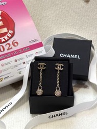 Chanel earrings 24 吊耳環